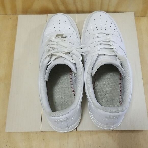 Nike Air Force 1 Triple White Size 14 - Picture 5 of 8